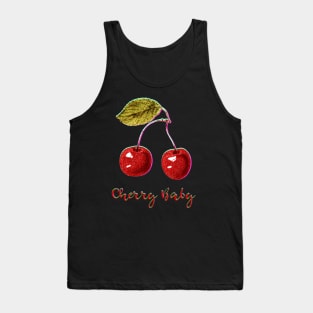 Sweet Cherry Baby Tank Top